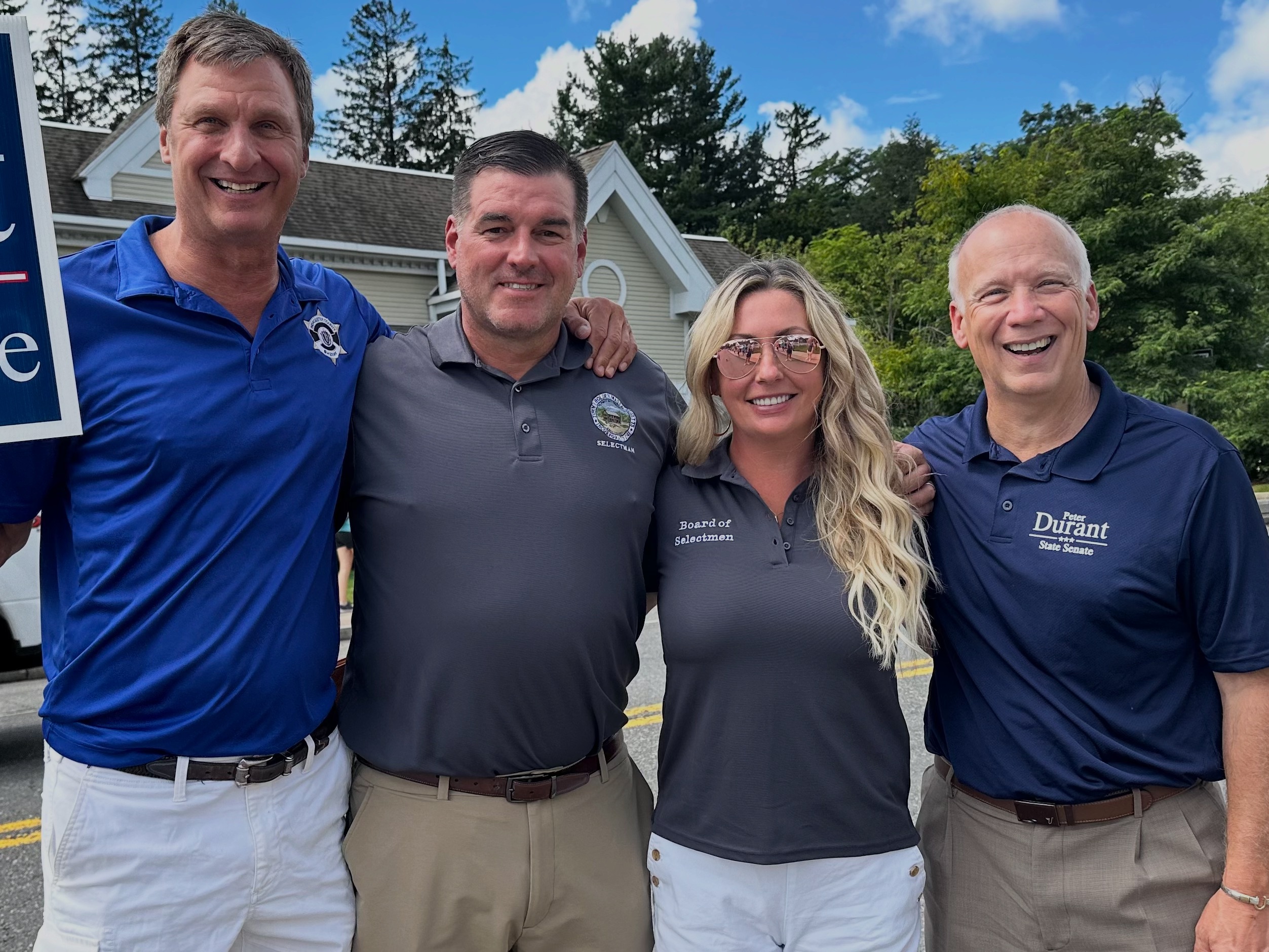 Stephanie with community leaders